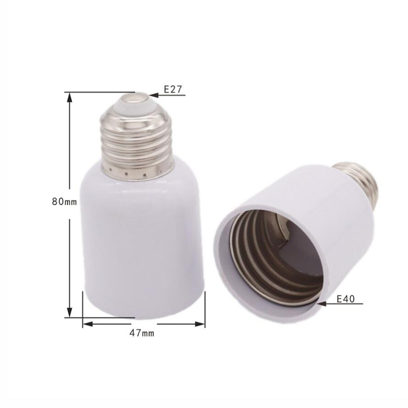 Light Sockets E27 To E40 Light Bulb Base Adapter Mogul Socket Bulb Holder Home Office Lighting Accessories