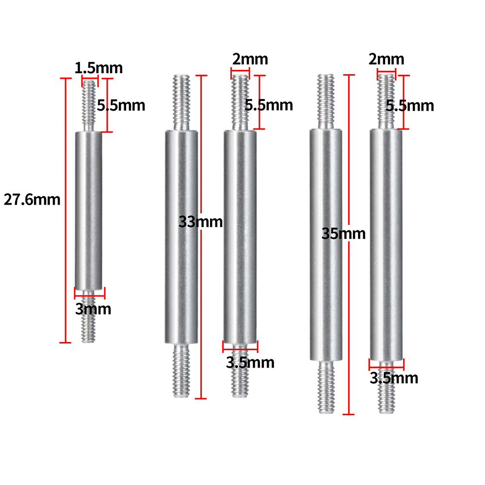 AXSPEED-Adaptador de cubo de rueda hexagonal de contrapeso de latón para coche teledirigido, amortiguador, torres, enlaces, neumáticos de goma para actualización de Kyosho Jimny 1/18