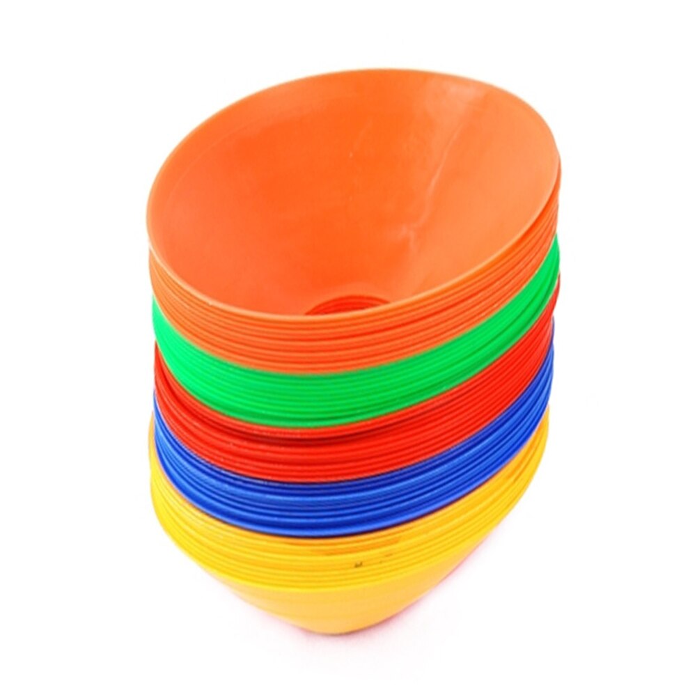 Outdoor Sport Voetbal Rugby Speed Training Disc Cone Cross Track Ruimte Marker Inline Schaatsen Cross Speed Training 5Pcs