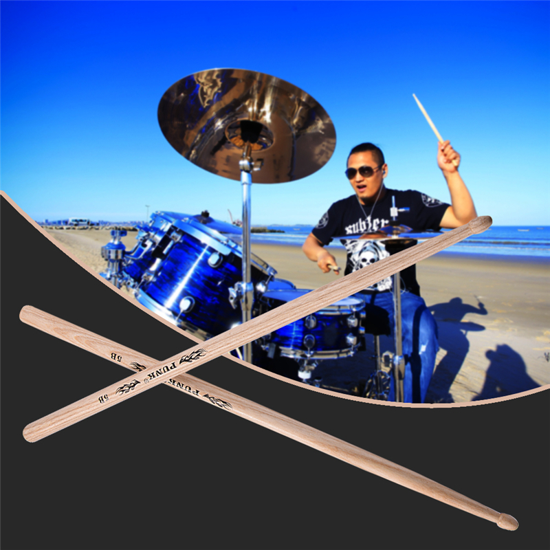 5B Wooden Drumsticks Drum Sticks Accessories Percussion Instruments