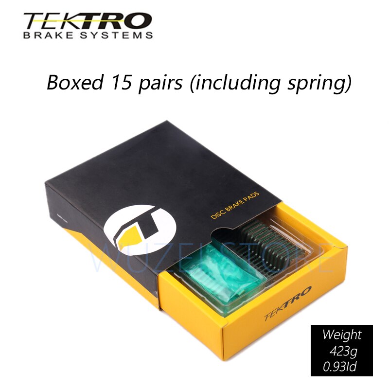 TEKTRO E 10,11-pastillas de freno para bicicleta de montaña, accesorio para shimano MT200, M355, M395, M415, M285, M286 y M280