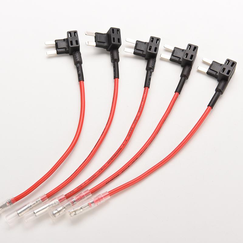 Adaptador de grifo fusible Mini (ATM APM), portafusibles de cuchilla de 32V para accesorios de coche, , , 5 uds.,
