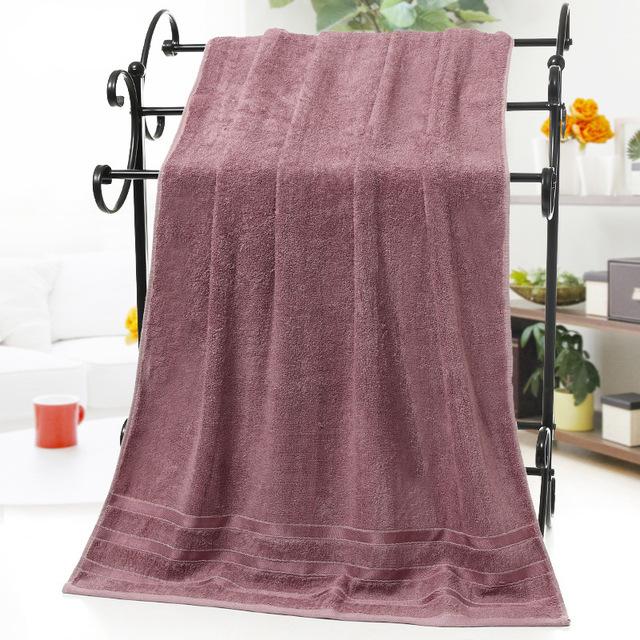 50 100% Bamboevezel Handdoeken Paars Grijs Bruin Bad Gezicht Handdoek Set Cool Bamboe Absorberende Gezonde Badkamer Handdoeken Voor Volwassenen: red / 1bath towel 70x140cm