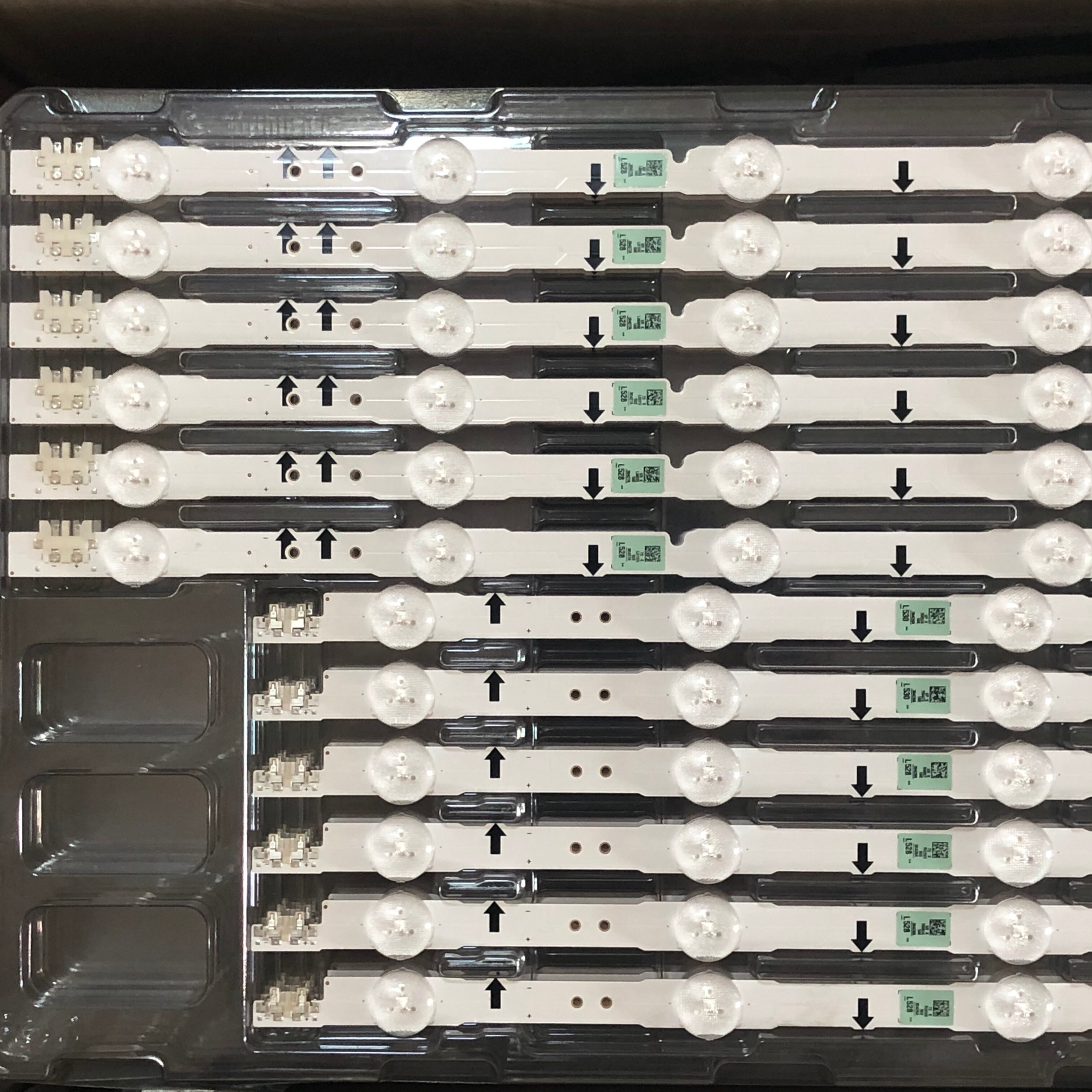 12 Stuks Led Backlight Strip Voor Samsung 50 "Tv D4GE-500DCA-R2 D4GE-500DCB-R2 UE50H6350 UN50J5500AF UE50H6200 UE50H5000 UE50H5030