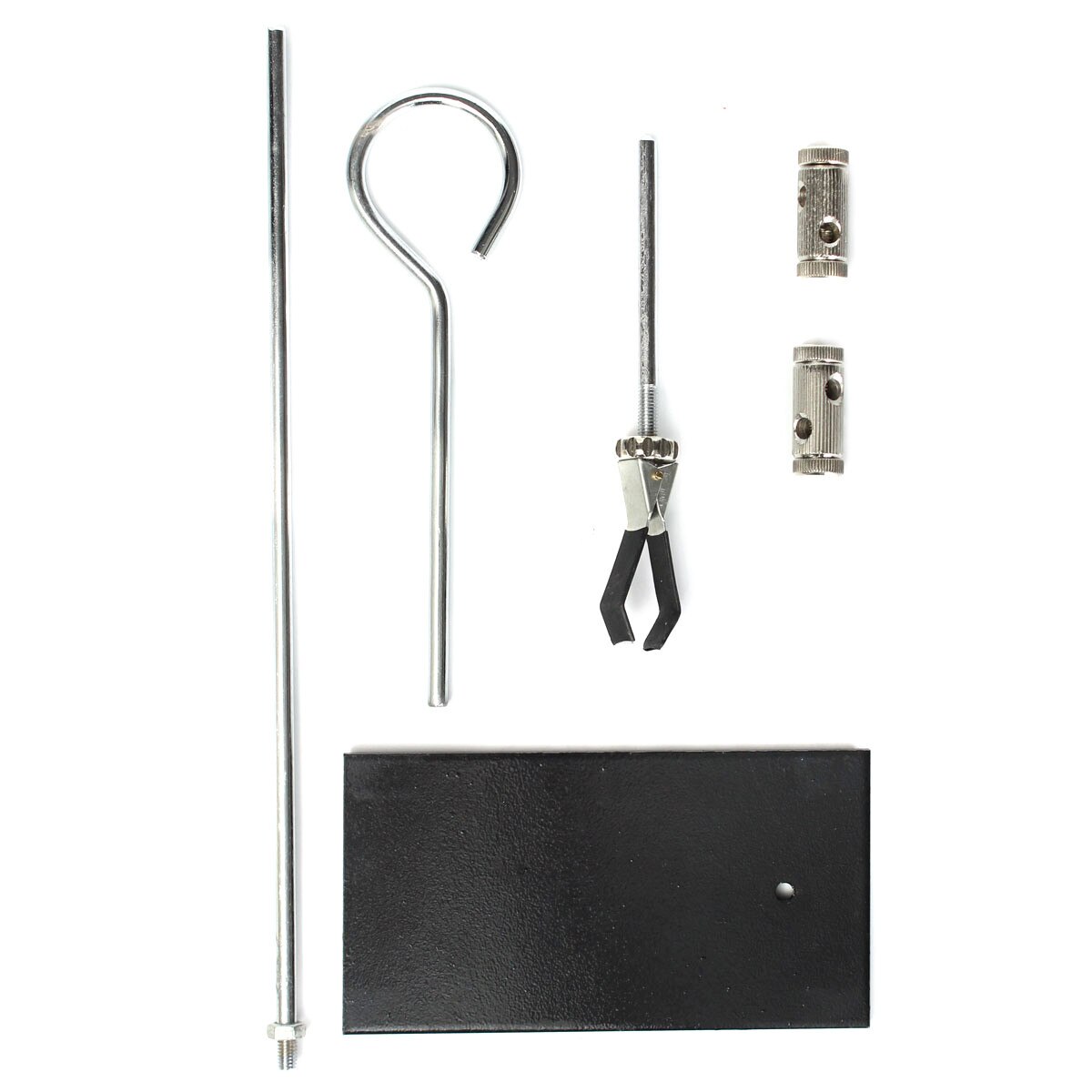 30cm High Retort Stands Support Iron Stand Clamp Flask Lab Stand Set Lab Bracket Laboratory Supports School Education Equipment