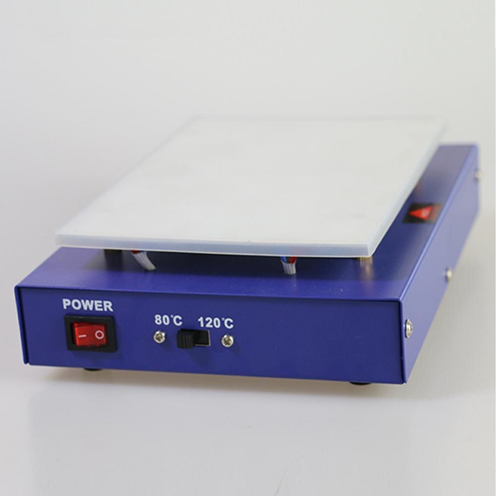 500W LCD Screen Separator Heating Platform 220V EU Plate Glass Removal Phone Repair Machine Auto Heat Smooth Plate