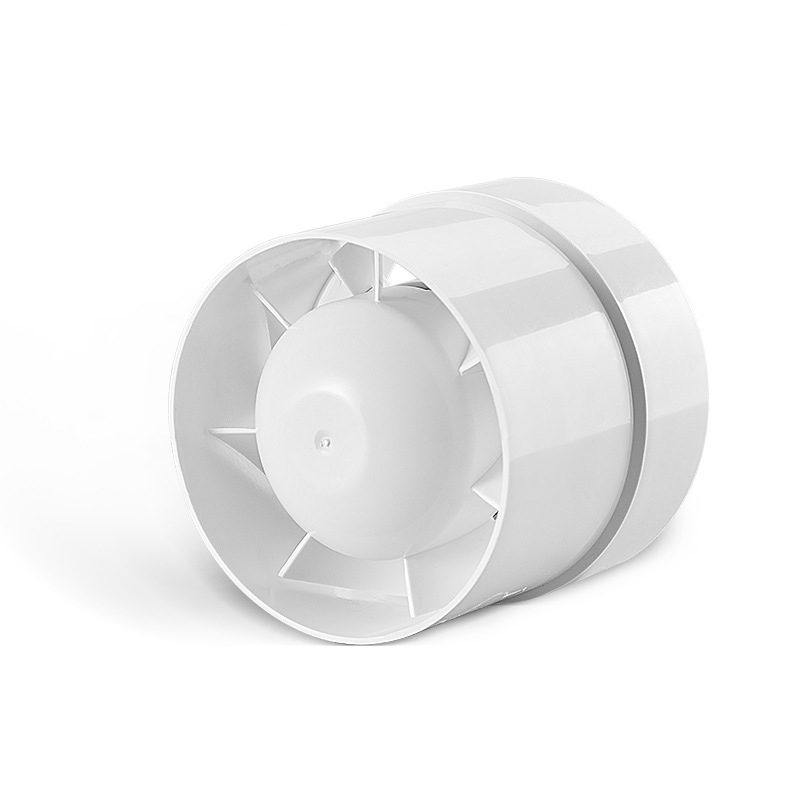 Inline Kanalfläkt 4"/6" 220V - Tyst för Badrum, Kök, Tak