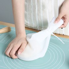 Silikon Teig Kneten Tasche Lebensmittel Klasse Mehl Mischen Silikon Tasche Gebäck Tasche Nicht-Stock DIY mischen Schleifen Lebensmittel Küche werkzeuge