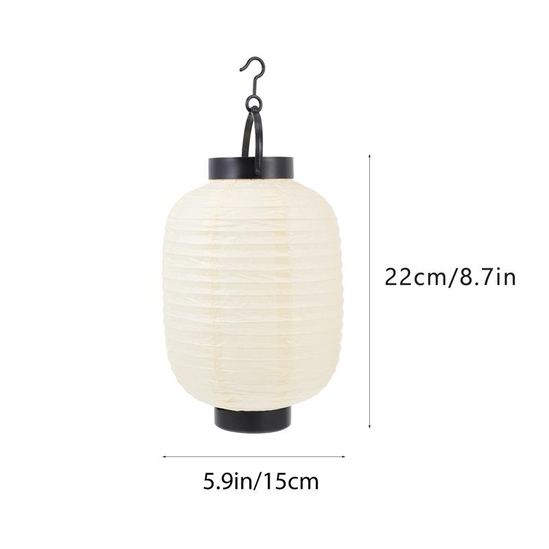 1Pc Japanese Folding Lantern with Light for Home Restaurant Decor