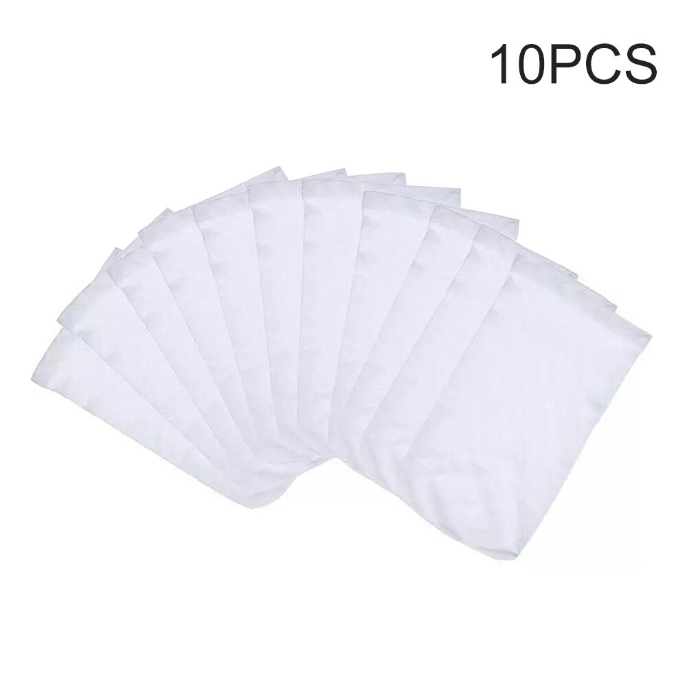 5/10/20 stk / sett filter oppbevaring basseng skimmer sokker nylon svømmebasseng filter sokker til kurver skimmere hvite basseng rekvisita: 10 stk