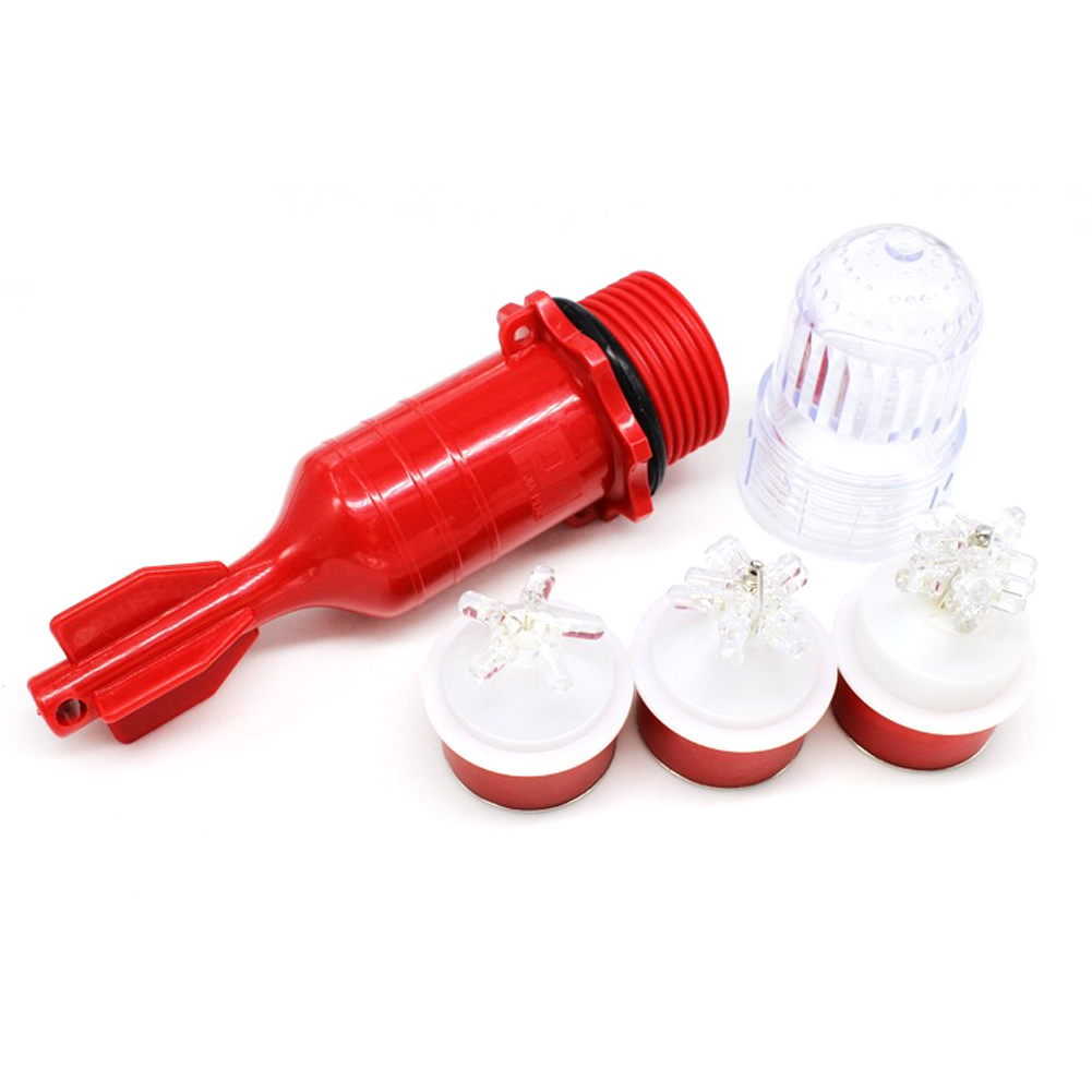 LED Waterproof Lights Fishing Net Bobber Fishing Float Boat Fishing Night Warning Lamp For Ocean Fishing Accessories