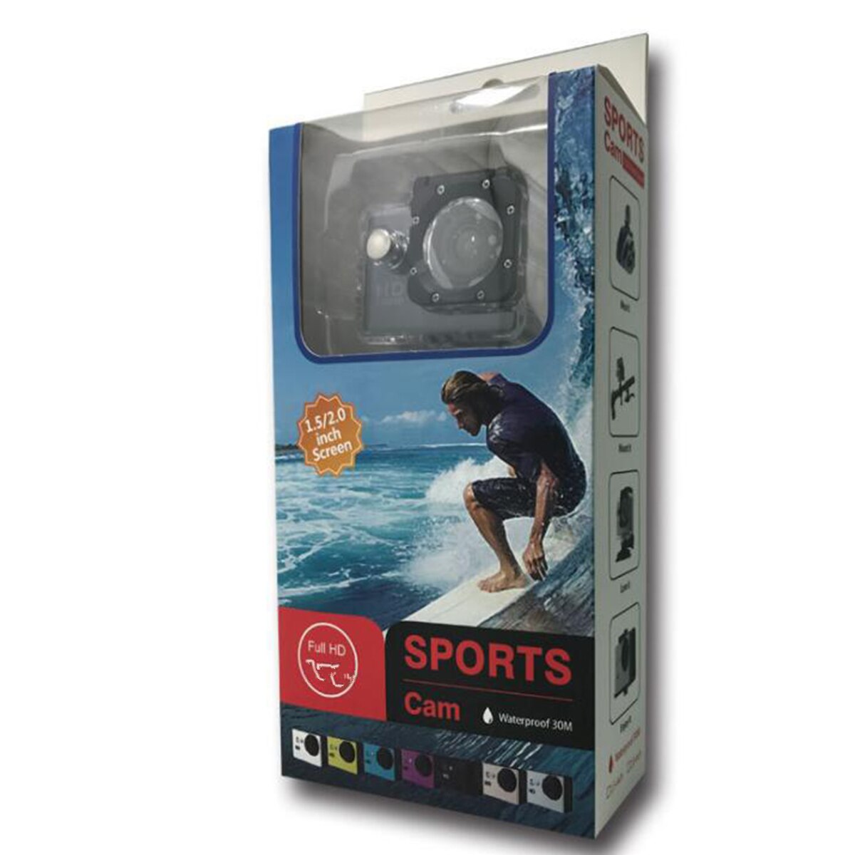 Outdoor Sport Action Mini Underwater Camera Waterproof Cam Screen Color Water Resistant Video Surveillance For Water Cameras