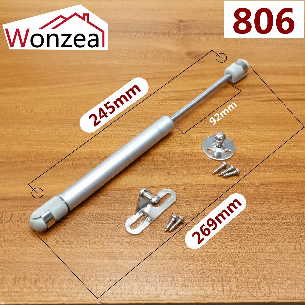 Zinc Alloy Furniture Hinge Kitchen Cabinet Door Lift Pneumatic Support Hydraulic Gas Spring Stay Hold Pneumatic hardware