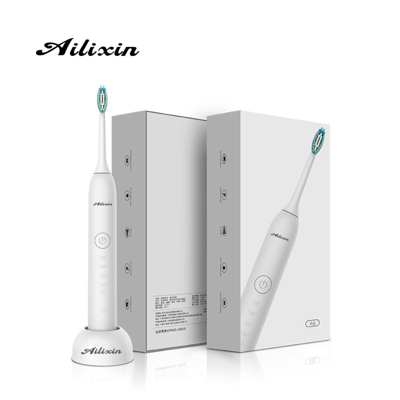 Water-proof whitening electric toothbrush sensitive gingival care soft wool charged acoustic ultra-automatic electric toothbrush