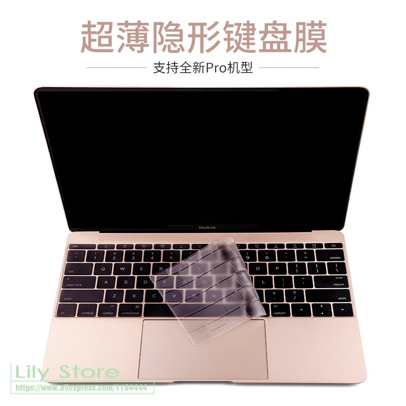 Protège clavier en polyuréthane thermoplastique Peau Protecteur Pour Apple macbook Air Pro avec Écran Retina 11 12 13 15 17 Touch Bar 13.3 15.4