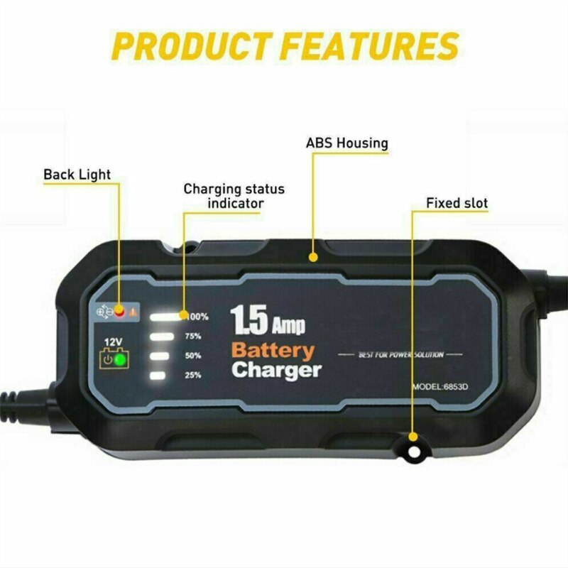 1500mAh Car Jump Starter Power Bank 12V Portable Battery Charger Auto Emergency Booster Starting Device Jump Start