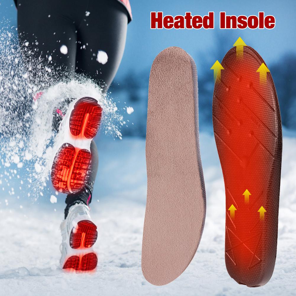 Verwarmde Inlegzolen Usb Oplaadbare Verwarmde Schoenen Pads Voor Outdoor