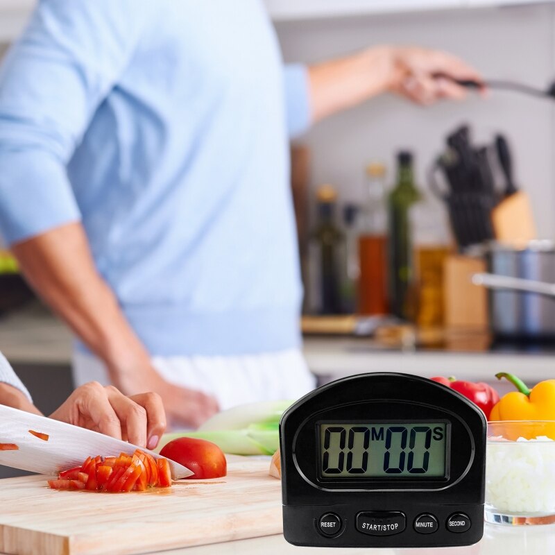 Kitchen Timer Digital Timers for Cooking Magnetic Count Up or Countdown Timer Clock with Large LCD Display&amp; Loud Alarm