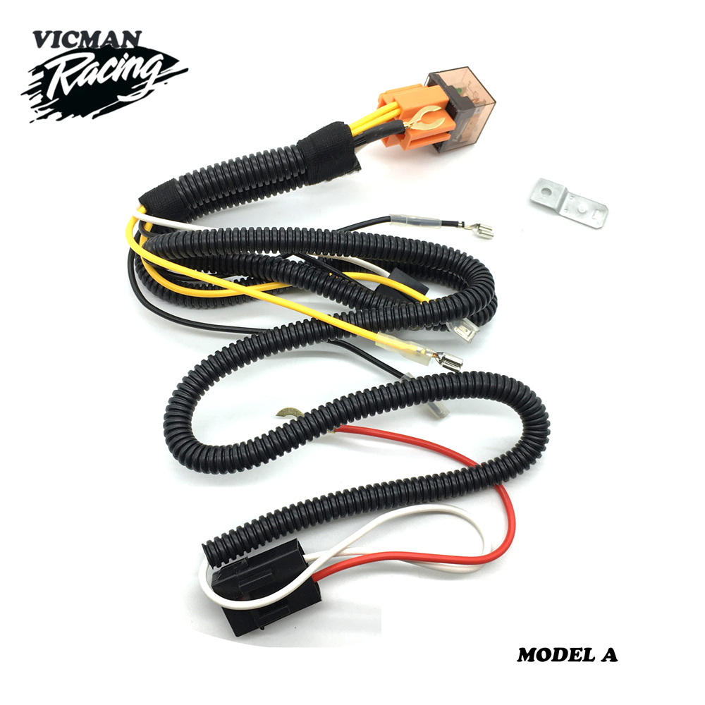 universal 12V Horn cable Relay For Grille Mount Blast Tone Horns motorcycle horn wire Wiring Harness Kit Car Truck Relay Fuse