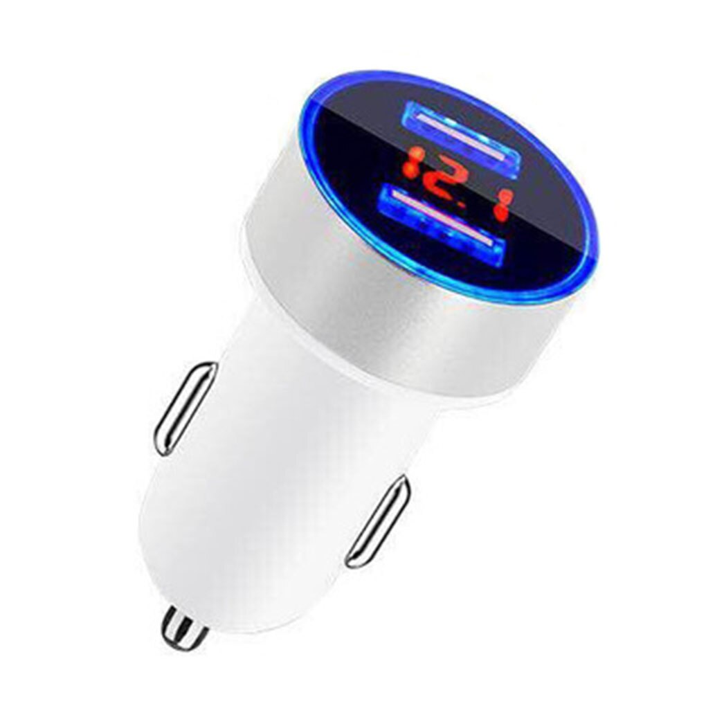 Universele Mobiele Telefoon Autolader 3.1A Led Display Dual Usb Car Charger Voor Iphone Voor Xiaomi Voor Huawei: NO.5