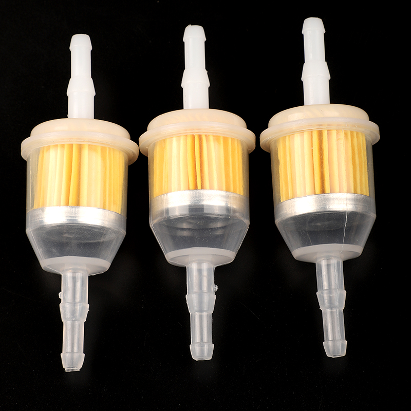 Filtro de combustible de gasolina Universal, filtros de combustible interiores para coche, herramienta de filtro de aceite de gasolina para motocicleta y Scooter, filtro de combustible para Moto ATV, 3 uds.