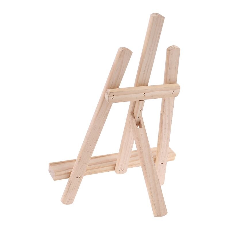 Wood Table Easel Tablets Stand Easel Painting Craft Wood Stand For Decoration K92C