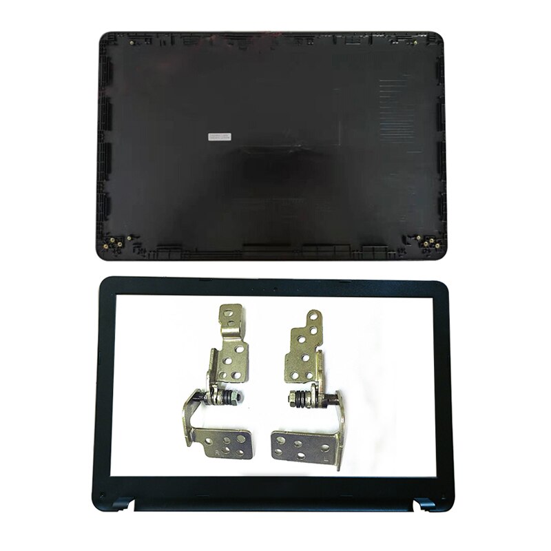 Laptop Lcd Back Cover/Front Bezel/Scharnieren Voor F540L F540LA F540LJ F540S F540SA F540SC Screen Back Cover zwart