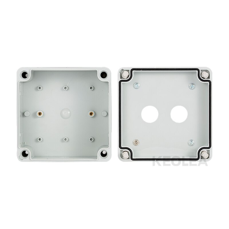 Indoor and outdoor waterproof button switch control box plastic rainproof electric control box box electrical protection cover