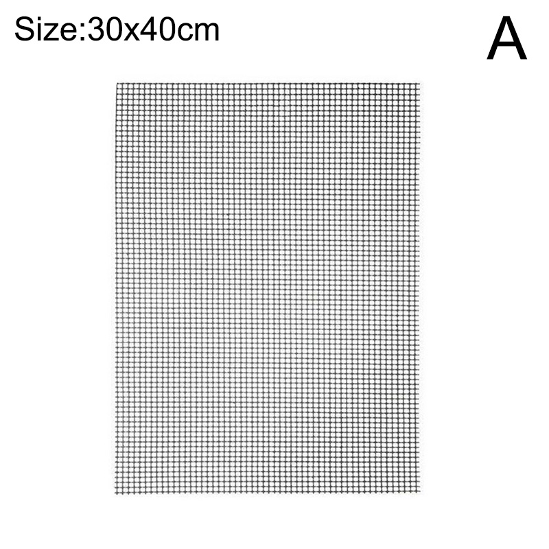 Non Stick BBQ Grill Mesh Mats Reusable Grilling Net Barbecue Mats For Barbecue Baking Pads Heat Resistance Outdoor Activities: A