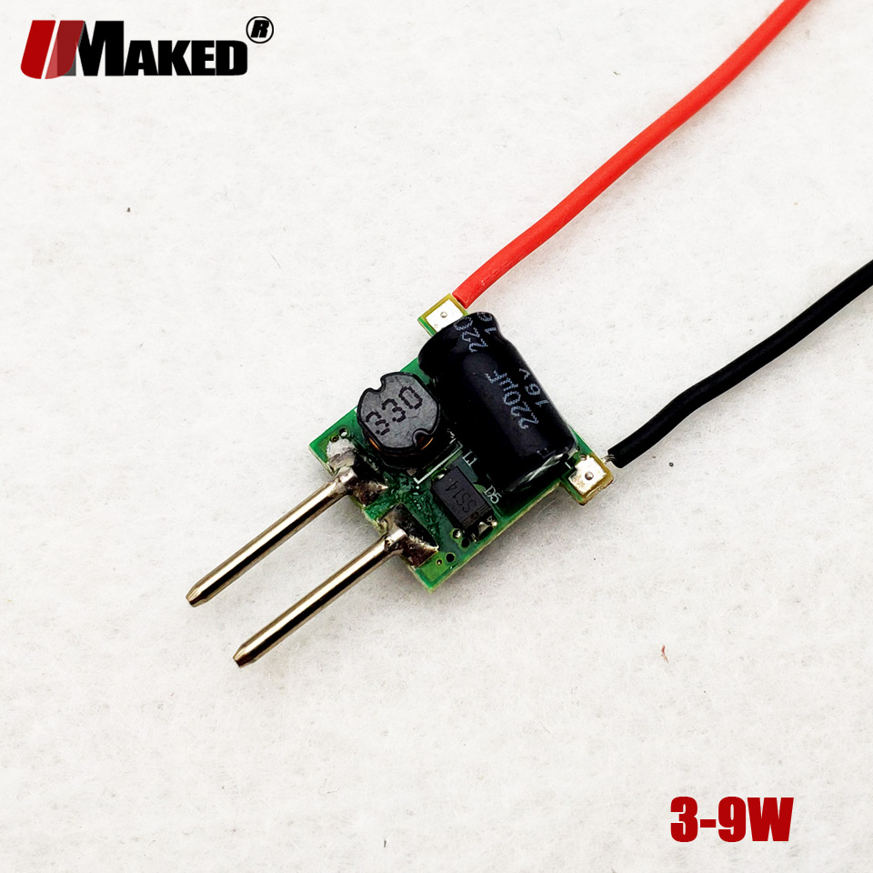 5 stk 20 stk 100 stk led driver  mr16 led lystransformatorer 12v 24v 1 x 3w 3 x 3w led strømforsyningsadapter for 1/3w led lyslamper