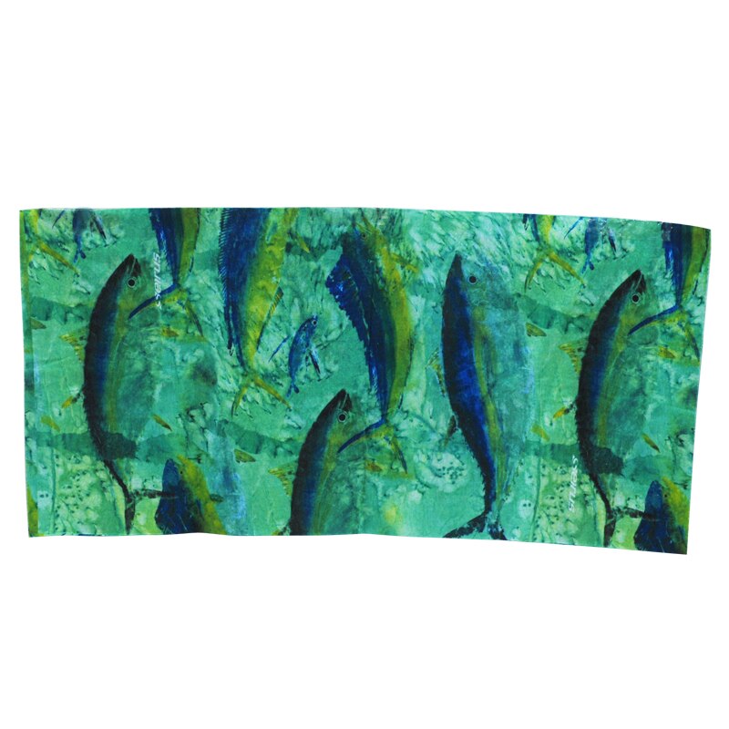10 farver sømløs fiskerør hovedbeklædning fiskemønster udendørs bandanaer cykelkasket hat ansigtsmaske magisk pandebånd hovedtørklæde