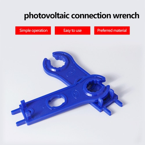 1Set Pv Montage En Demontage Unlock/Klem/Locking Wrench Tool Kabel Connector Voor Zonnepaneel Spanner Hendel