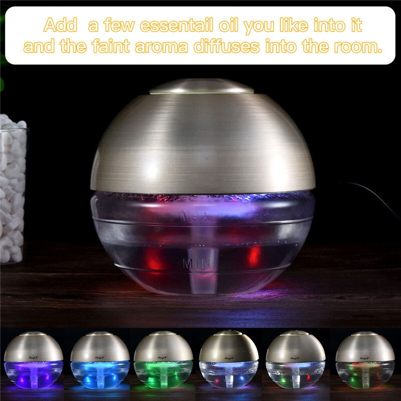 Purificador de aire portátil con carga USB, filtro HEPA, elimina el polvo, humo, limpiador de aire con luz LED nocturna, difusor de aceite esencial, P49