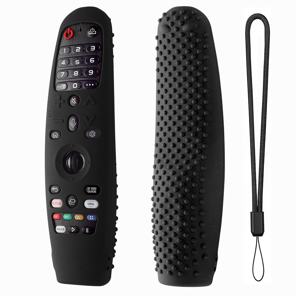 Nowość dla LG Smart TV AN-MR650A600 20GA 19BA obudowa pilota miękka silikonowa osłona ochronna kompatybilne akcesoria zamienne: YELLOW