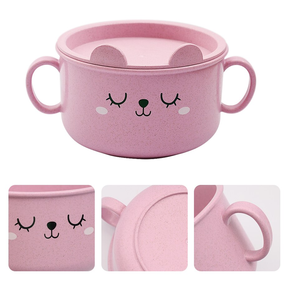 Kids'Bowl, Plate, Food Container, Packing Vegetable, Baby Feeding Bowl, Child Feeding Plate and Cutlery