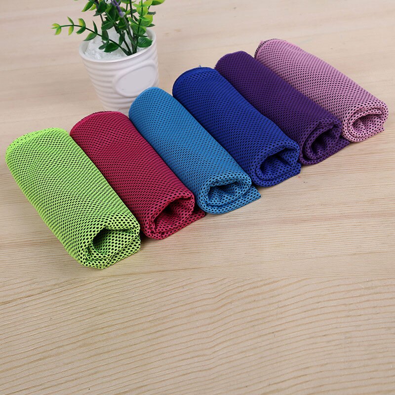 Toalla deportiva portátil de microfibra de secado rápido, toalla de deporte al aire libre para Fitness, Fitness, rápido, Toalla helada, Yoga