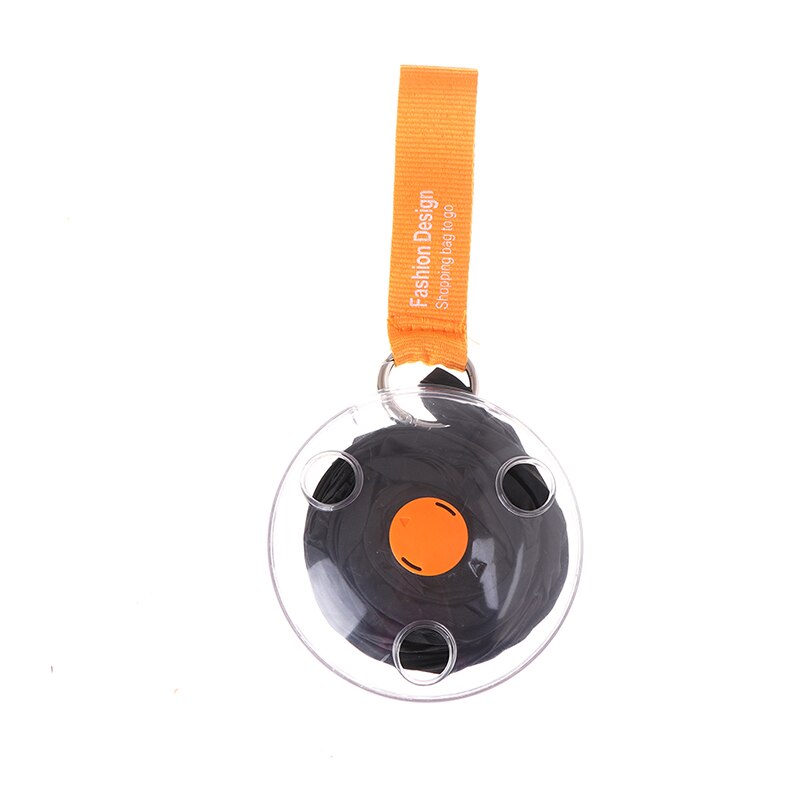 Ultra Small Portable Folding Telescopic Storage Bag Multifunctional Storage Bag Small Disc Shopping Bag: BK