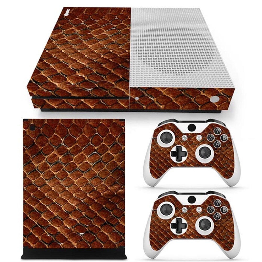 Para xbox um s magro mais novo jogo console adesivo capa decalques de vinil e controladores skins: TN-XboxOneS-0569