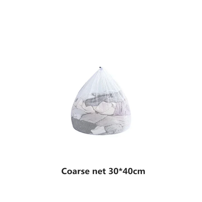 Tvättpåsar med dragsko, bärbar tvättkorg för underkläder, tvättmaskin, nätpåse, arrangör, stor tvättpåse: Mörk khaki