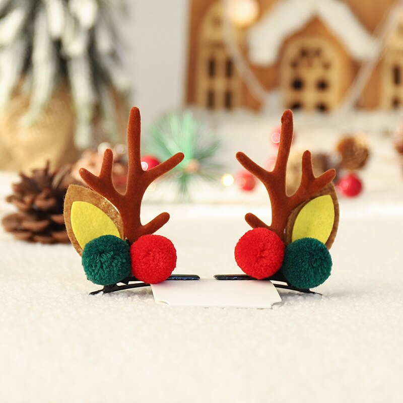 Cute Antlers Dog Cat Kid Hari Accessories Christmas Supplies for Pets Girls Santa Claus Puppy Mascotas Hairpin Hearwear: 10