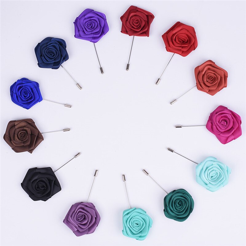 Diy privé-aanpassing bruidegom corsages corsages boutonniere bloemen bruiloft corsage pin broche  x1258-16