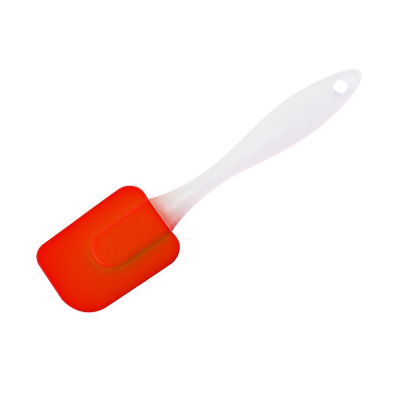 Silicone Spatula Baking Scraper for Kitchen Mixing Folding Scraping Cooking and Serving Silicone Scraper for Stirring: red 01