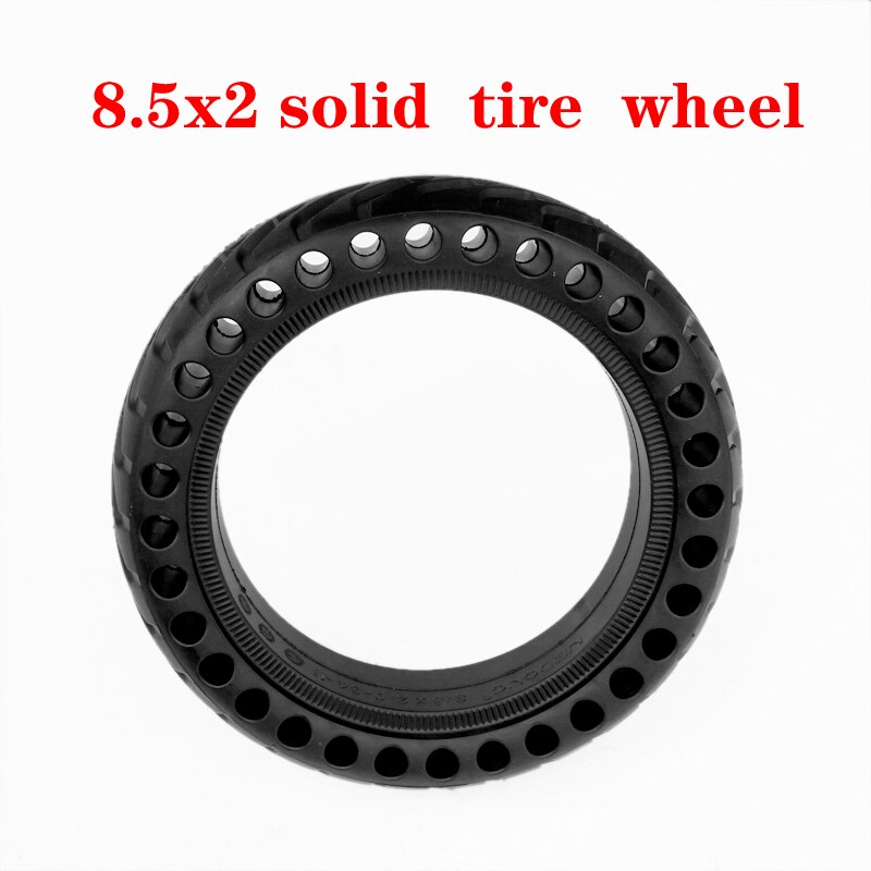 8.5x2 Honeycomb Solid Tire Airless Tire Suitable For M36 Xiaomi Electric Scooter Rubber Spur Tire