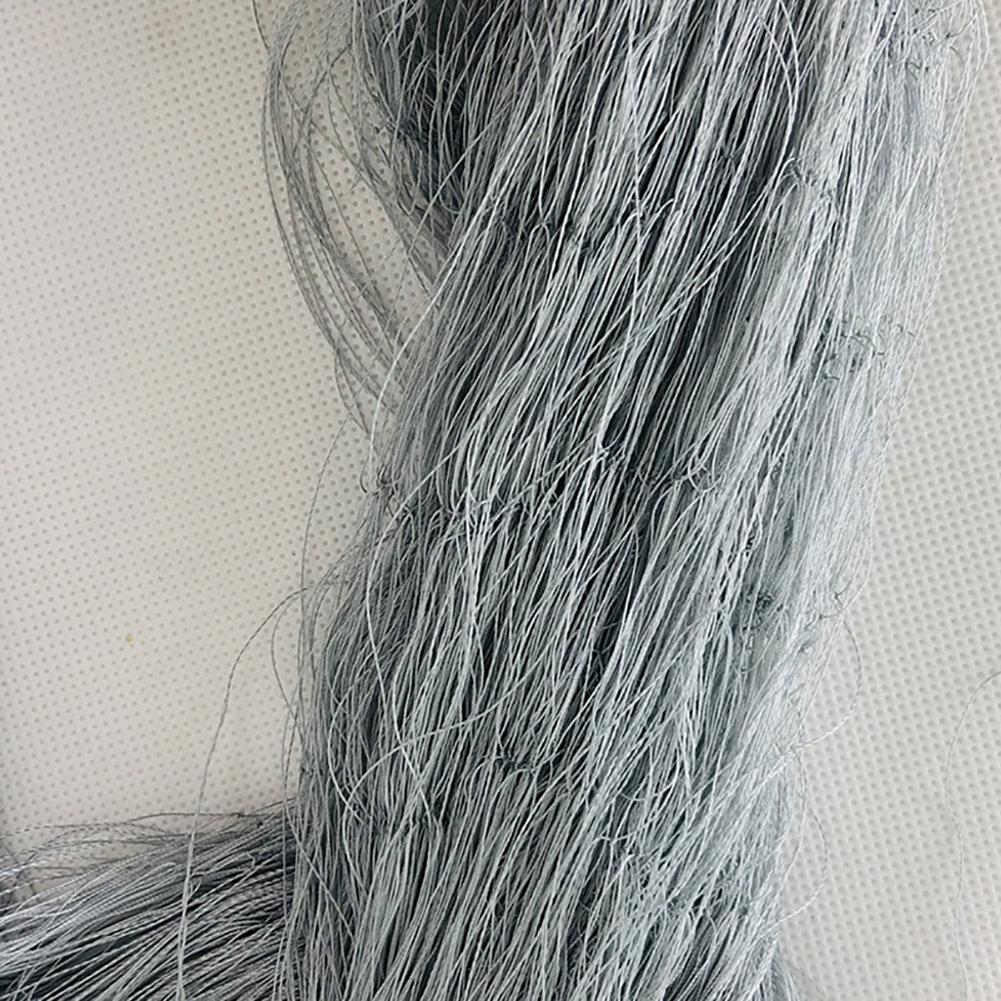 Fiskenet 3-lags multifilament 1.8 mx 30m stærke hesteline finske net højstyrke nylonline fiske sticky net