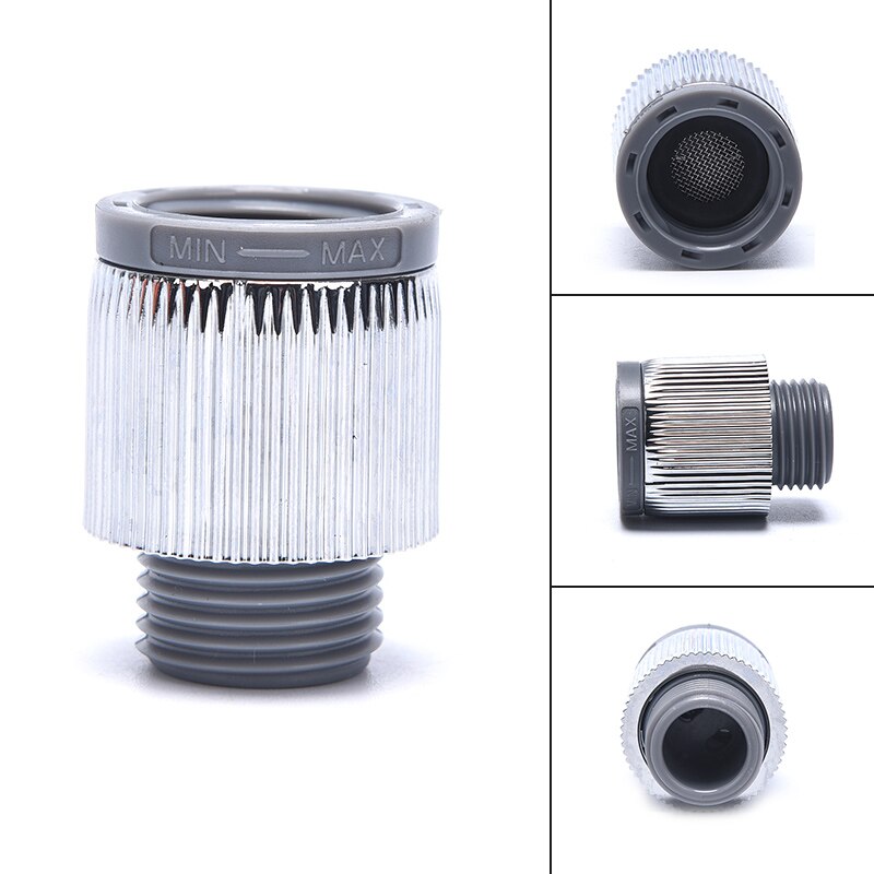 Water Flow Regulator Shower Bath Head Control Valve Adjustable Bath Accessories