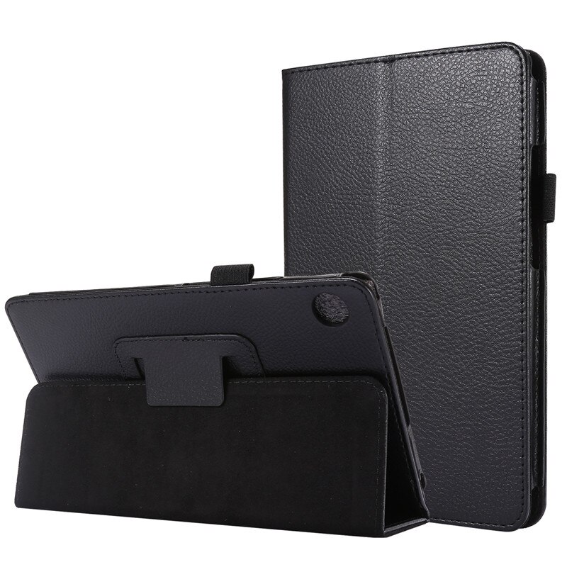 Case Voor Tablet Huawei Matepad Mate Pad T8 T 8 KOB2-L09 Kobe2-L03 Case Voor Huawei Matepad T 8 Tablet cover Etui 8.0 Inch: Black