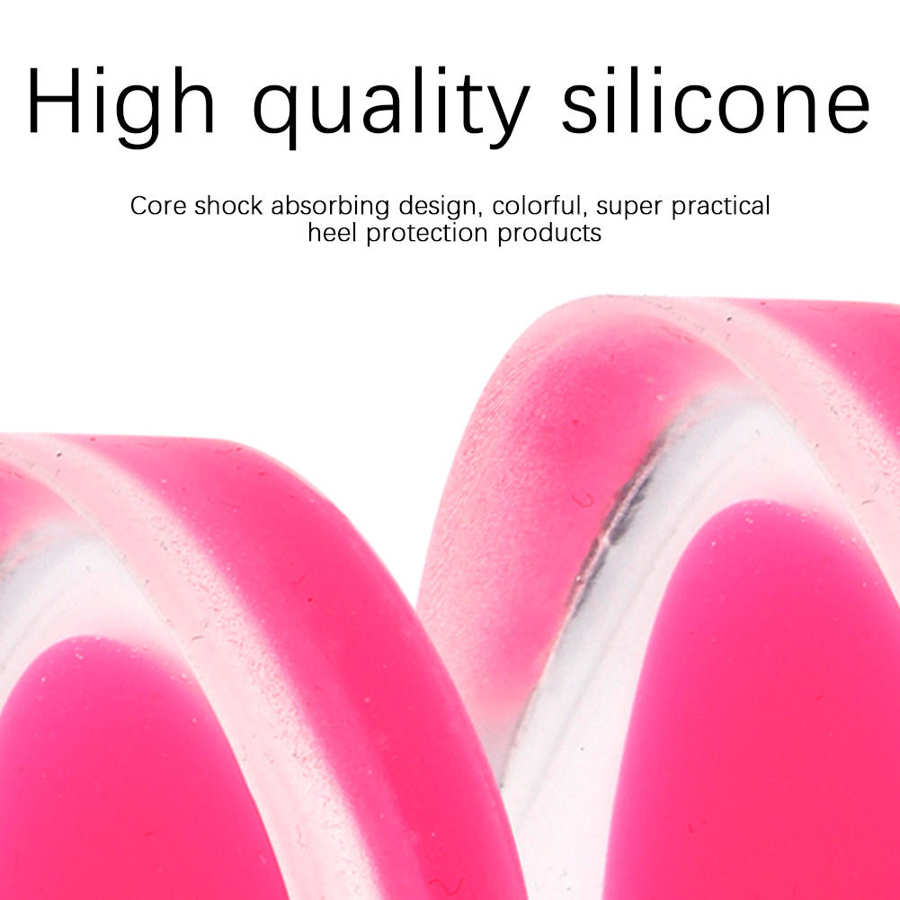 Women\'s Heel Cushion Silicone Gel Heel Cushion Insoles