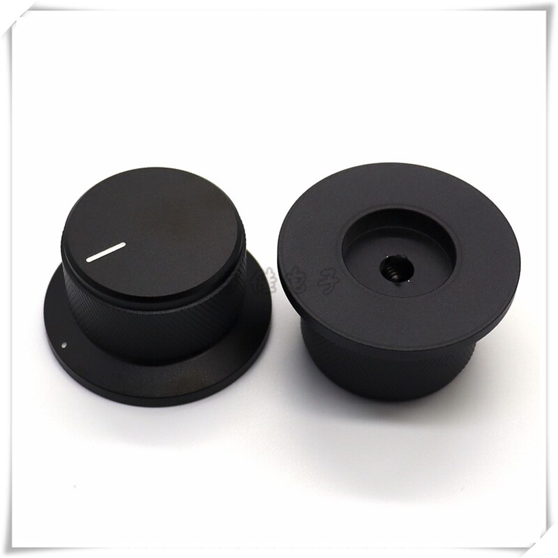 1 Stuks 44*25Mm All-Aluminium Zwart Zandstralen Knop Cap Is Geschikt Voor Ronde Schacht 6Mm medische Instrument Instrumentatie Cap