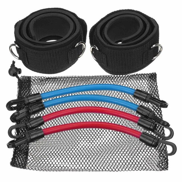 Crossfit Resistance Bands Set Kinetic Speed Agility Training Elastiekjes Oefening Elastiekjes Voor Fitness Workout Apparatuur: Grijs