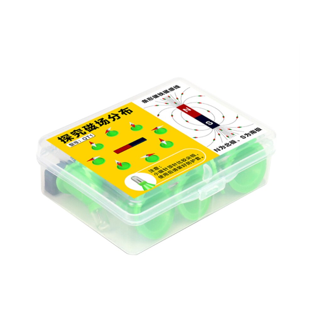 Magnetic field distribution experiment Physics teaching experiment Magnetic induction line magnetic field Teaching demonstration